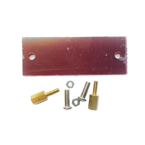 Comestero Couvercle Plexi Rouge pour Écran — Plexiglas Anti - chocs