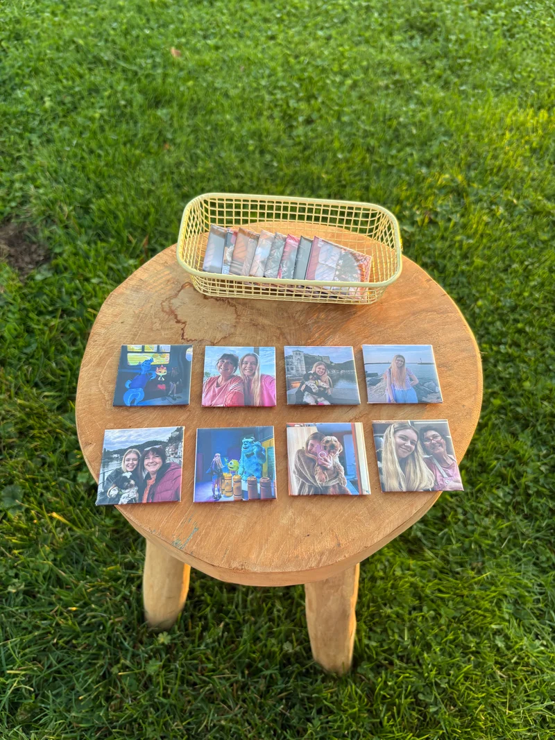 Magnets photos personnalisés