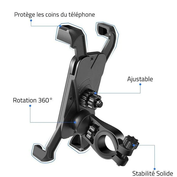 Support Mobile Scooter Rotatif