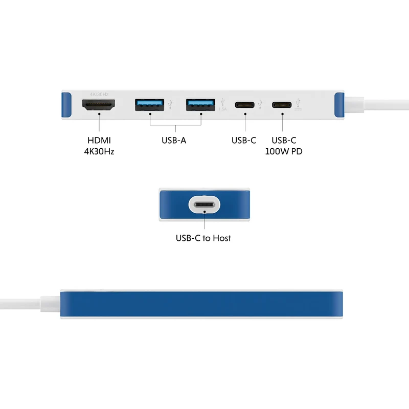 Hub USB-C à 5 ports HyperDrive® Flex