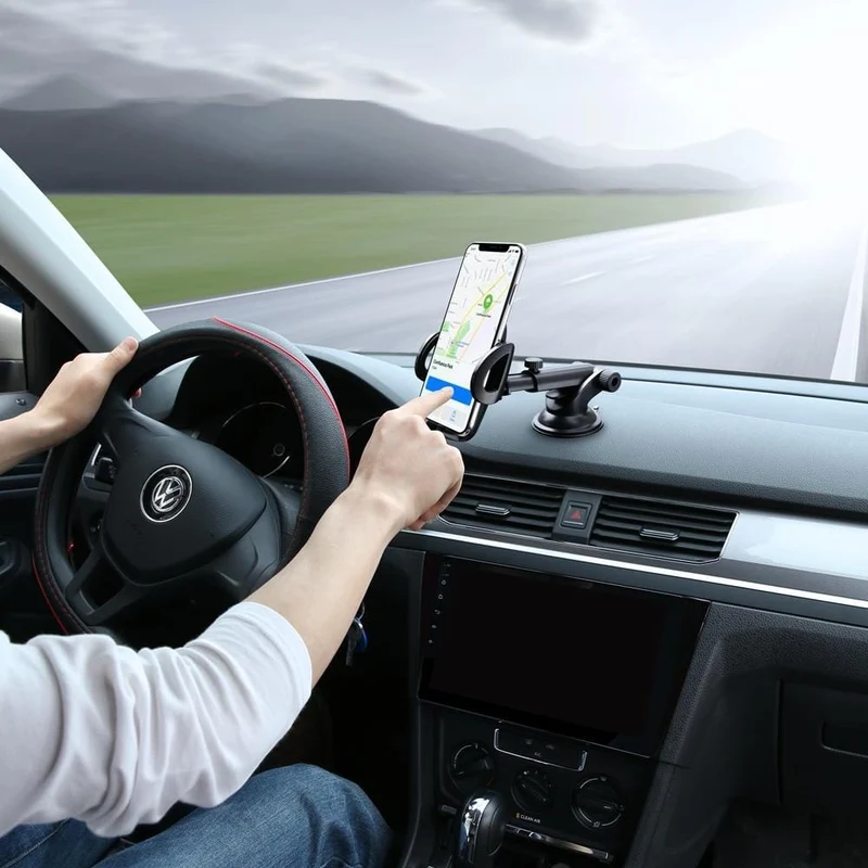 Support Téléphone Voiture Ventouse Flexible FloveMe