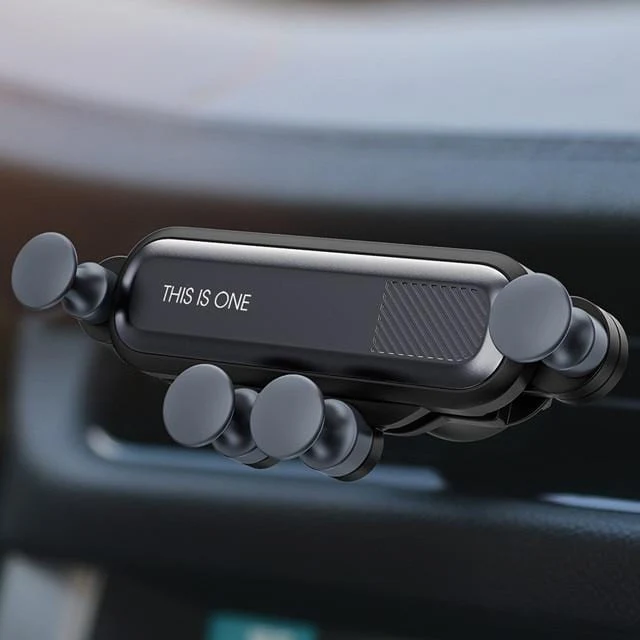 Support Téléphone Voiture à Gravité TIO