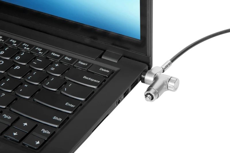 DEFCON™ Ultimate Serrure à câble à clé universelle avec tête de serrure adaptable Slimline