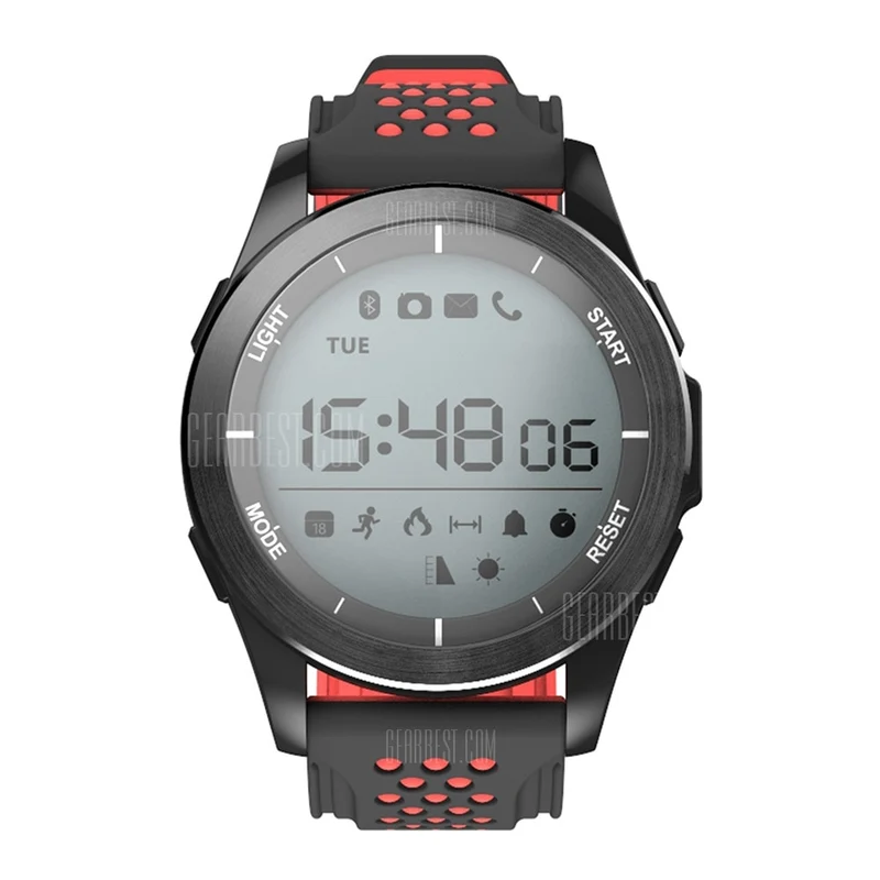 NO.1 F3 Sports Smartwatch, Color - WHITE / ORANGE