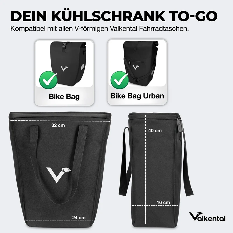 Sac isotherme pour sacoches de vélo - Produit de deuxième choix