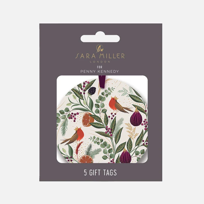 Fig & Fern Gift Tags - Set of 5