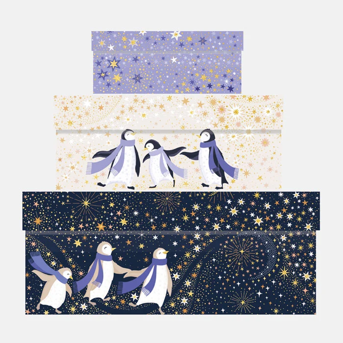 Starlit Skies Gift Boxes - Set of 3