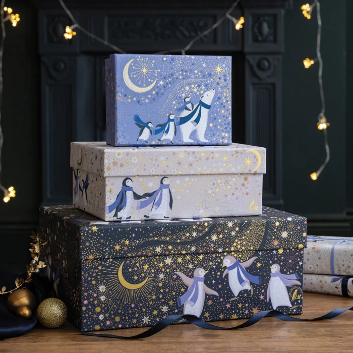 Starlit Skies Gift Boxes - Set of 3