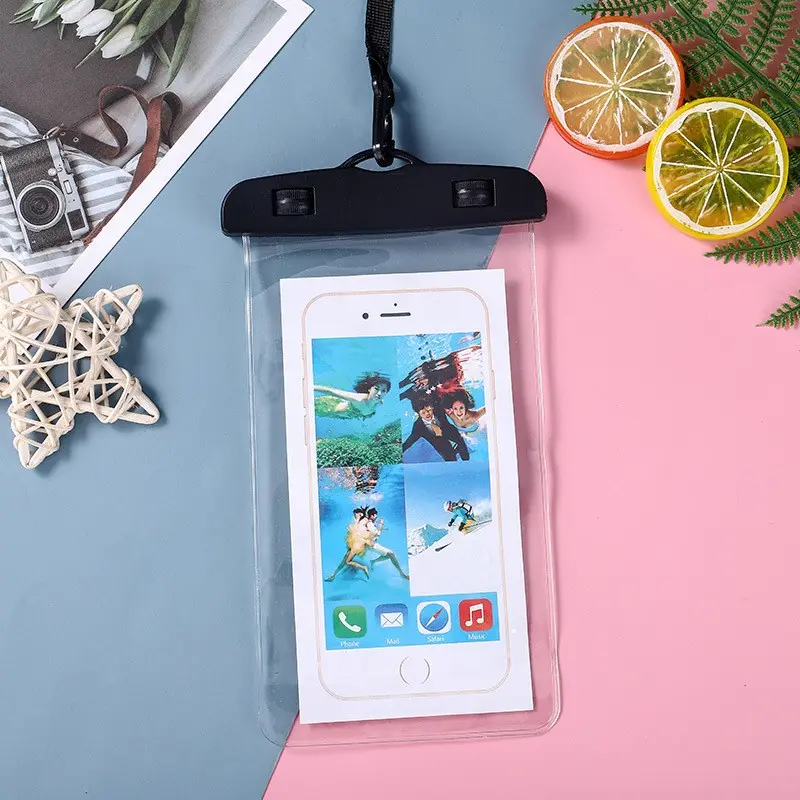 Pochette Aquatique Etanche Transparente Pour Smartphones