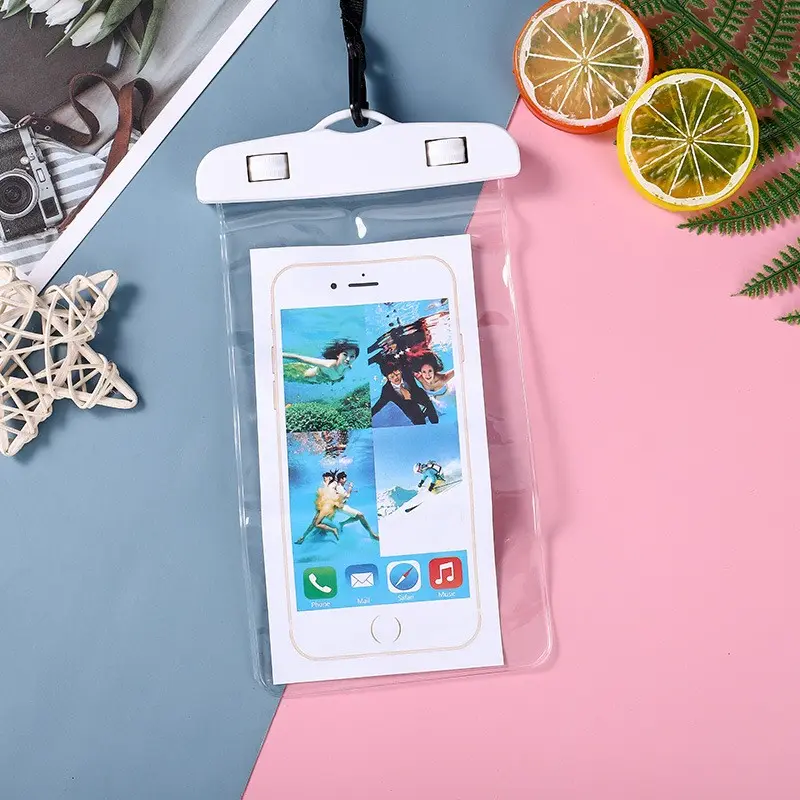 Pochette Aquatique Etanche Transparente Pour Smartphones