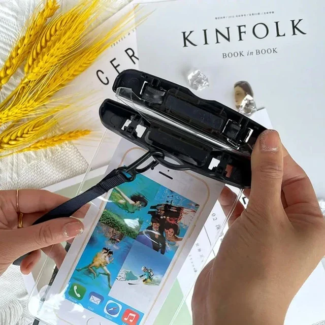 Pochette Aquatique Etanche Transparente Pour Smartphones