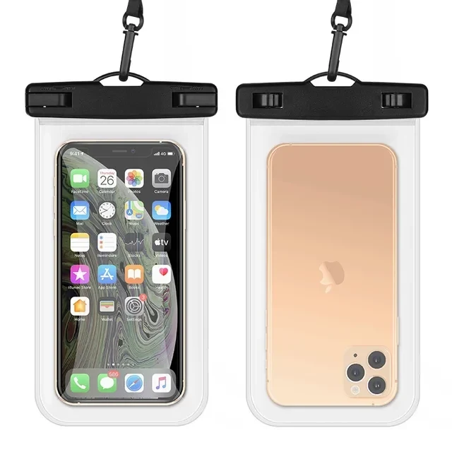 Pochette Aquatique Etanche Transparente Pour Smartphones