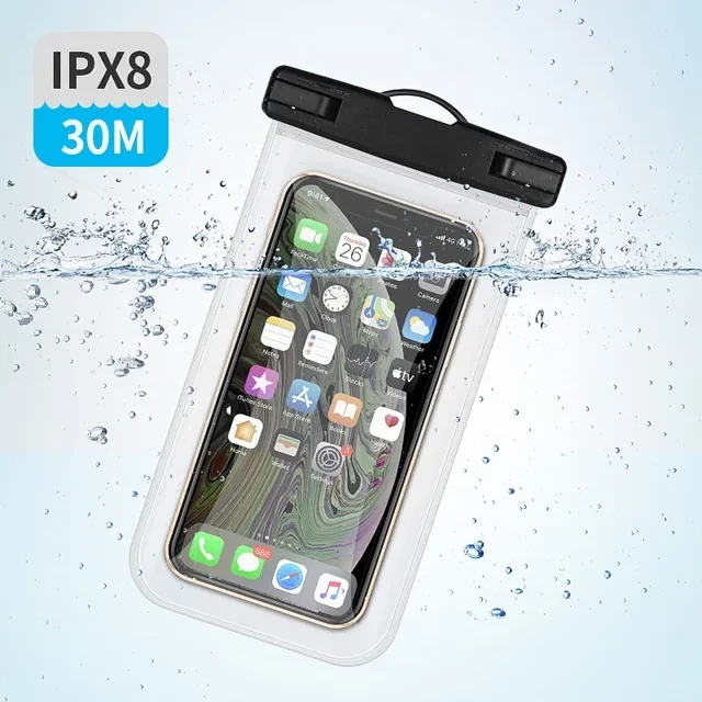 Pochette Aquatique Etanche Transparente Pour Smartphones