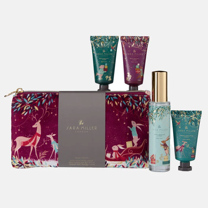 Woodland Tales Velvet Pouch Beauty Set