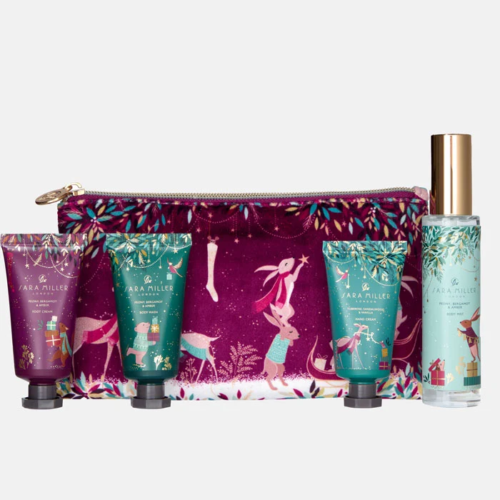 Woodland Tales Velvet Pouch Beauty Set