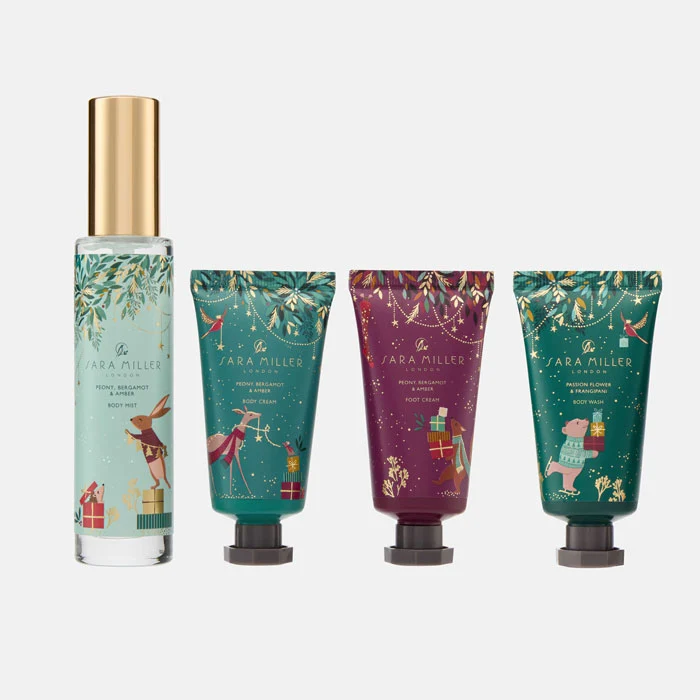 Woodland Tales Velvet Pouch Beauty Set