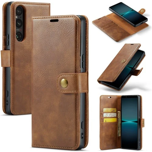 For Sony Xperia 1 5 10 VI V 2in1 Magnetic Removable Leather Wallet Case Cover