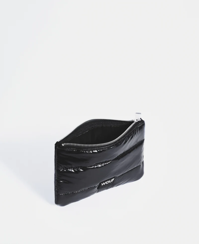 Black Glossy Pouch
