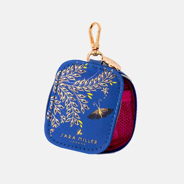 Butterfly Trails Keychain Earphones Case