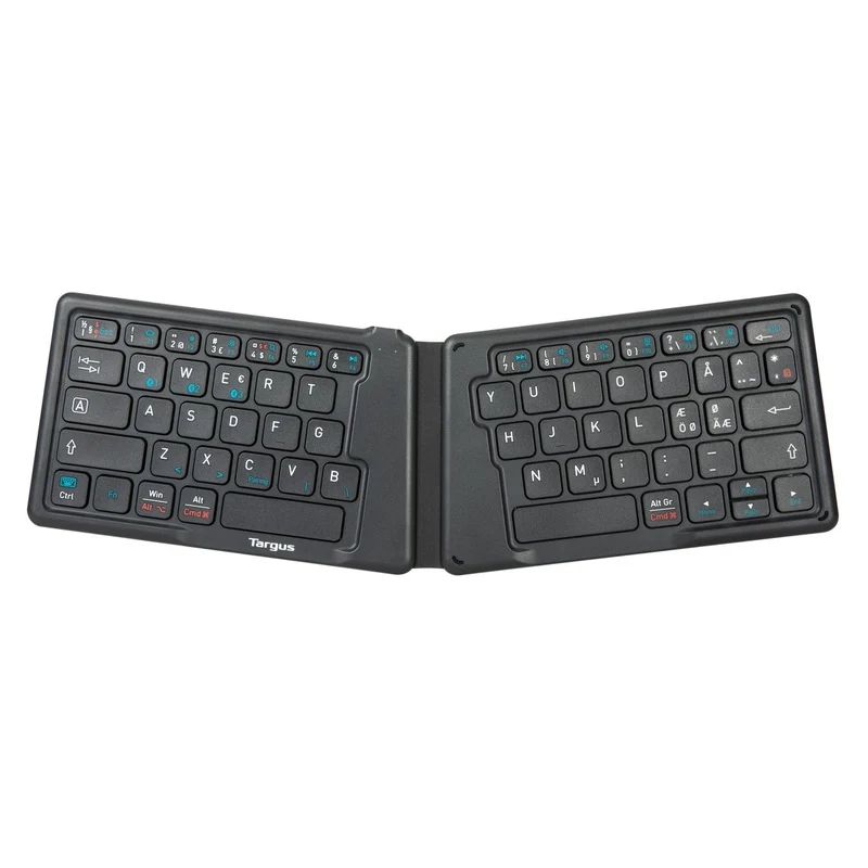 Clavier ergonomique antimicrobien pliable (nordique)