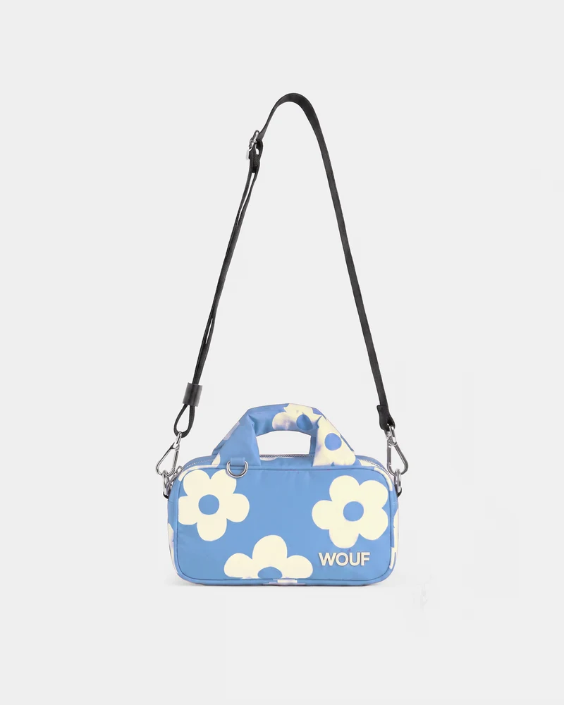 Blue Daisy Mini Bag