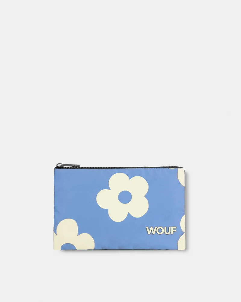 Blue Daisy Pouch