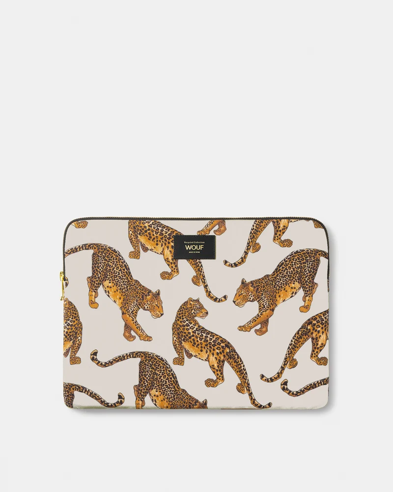 The Leopard Laptop Sleeve 13" & 14"