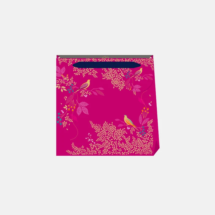 Chelsea Pink Birds Small Gift Bag - Set of 4