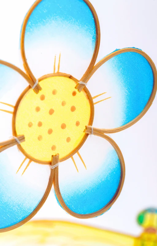 Mobile Bambou Insectes et Fleurs