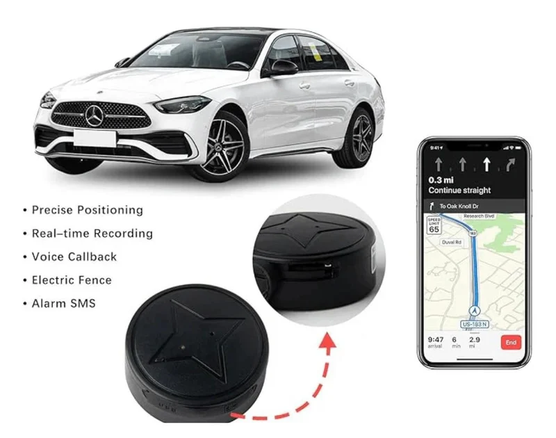 GPS magnétique avec enregistrement sonore