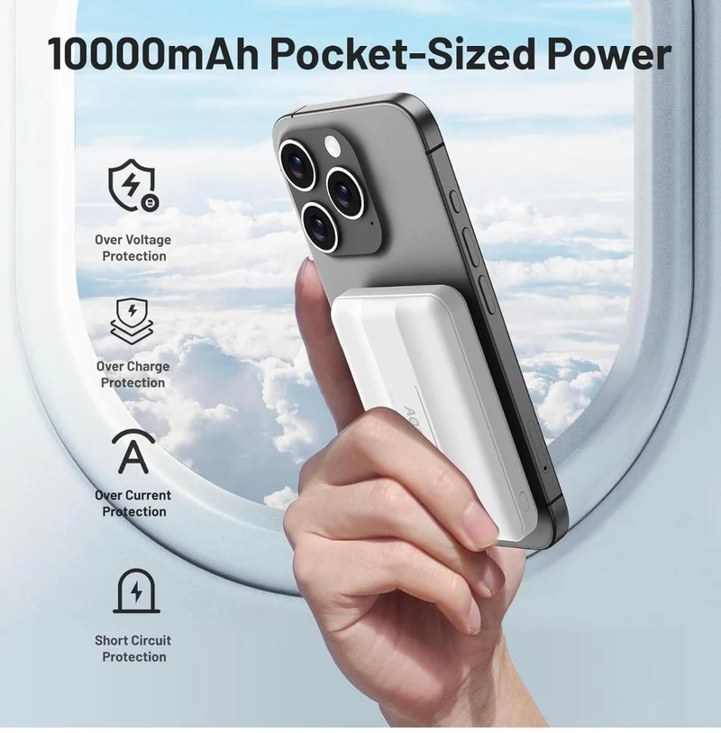 Batterie Magnétique CHARGEUR POUR IPHONE