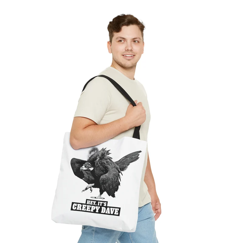 Creepy Dave Tote Bag