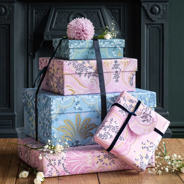 Decorative Filigree Gift Boxes - Set of 3