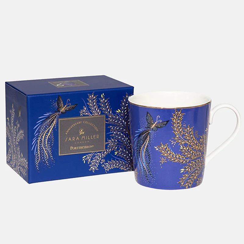 Butterfly Trails & Botanic Blooms Mug & Tray Bundle (worth £60)
