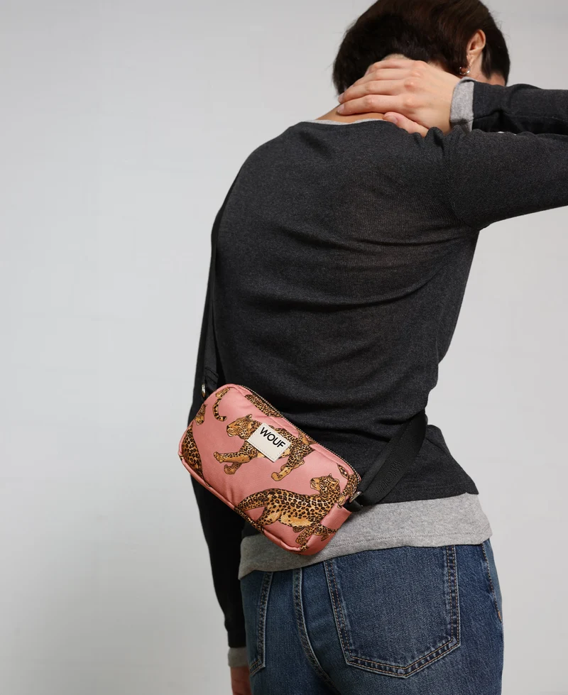 Blush Leopard Mini Bag