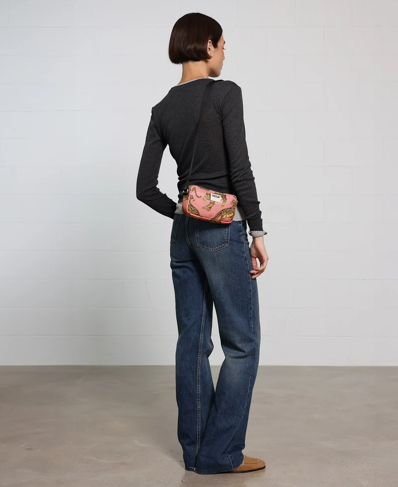Blush Leopard Mini Bag