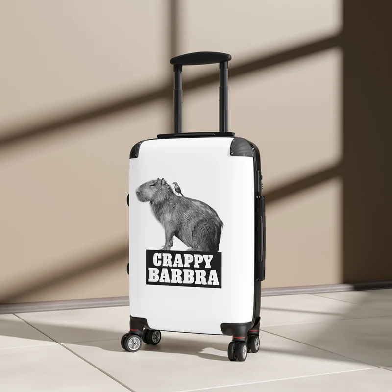 Crappy Barbra Suitcase