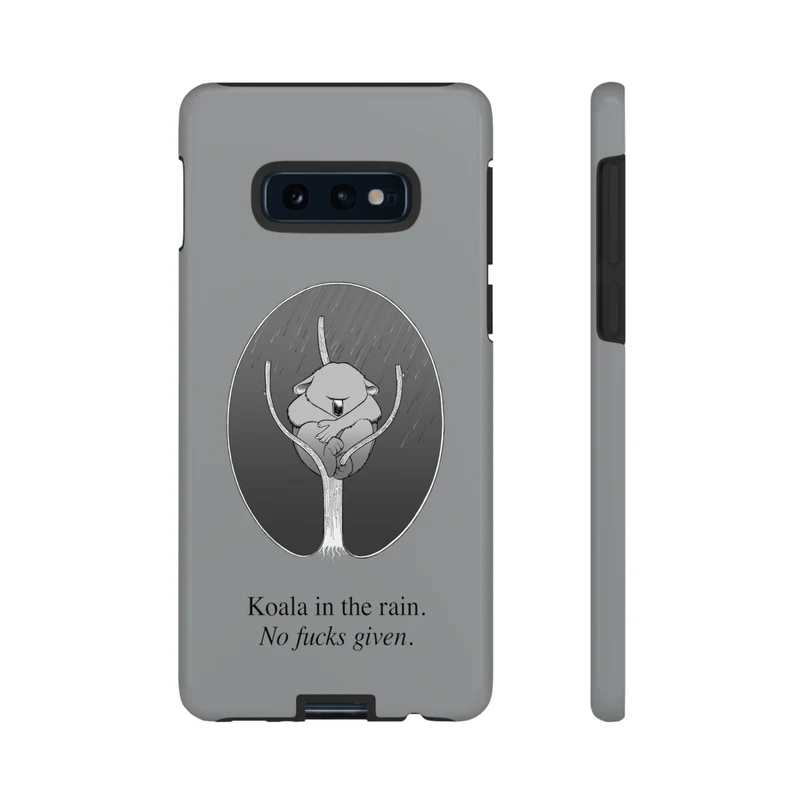 Koala in the Rain Tough Case
