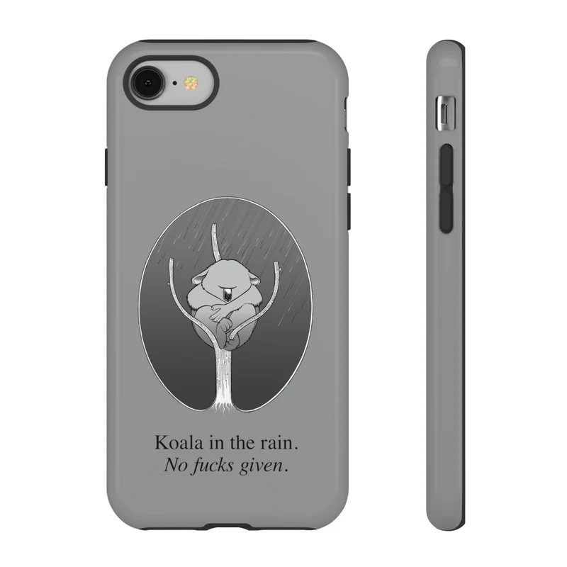 Koala in the Rain Tough Case