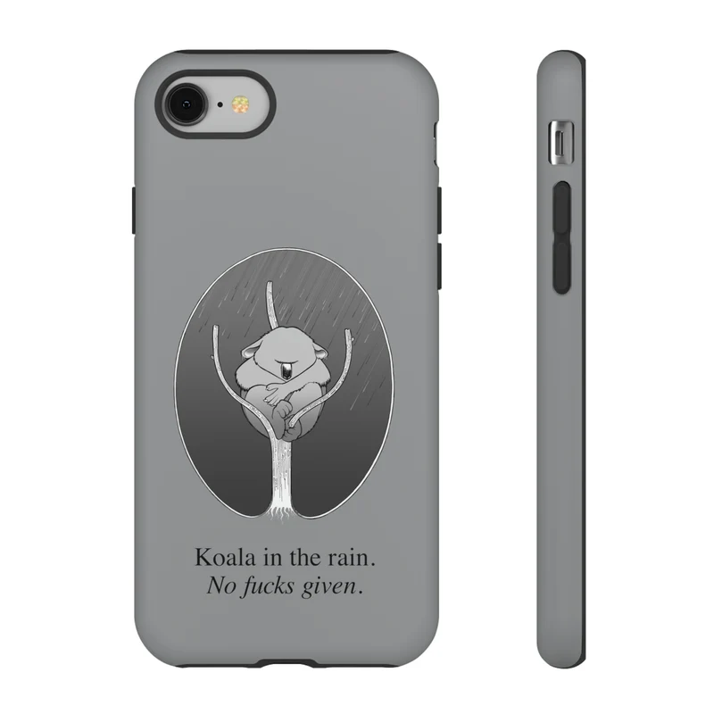 Koala in the Rain Tough Case