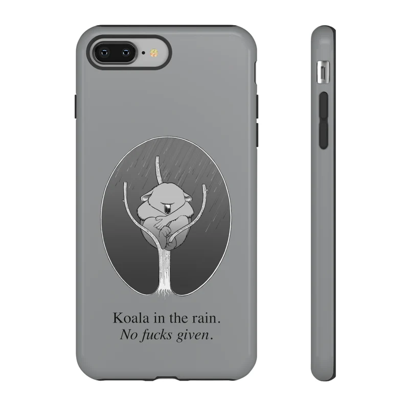 Koala in the Rain Tough Case