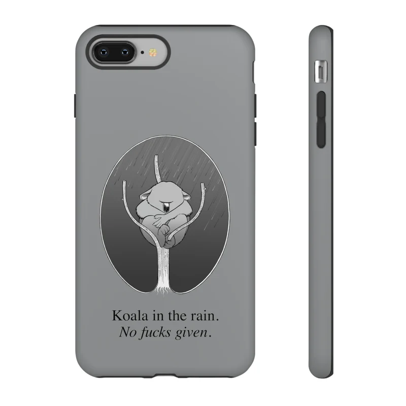 Koala in the Rain Tough Case