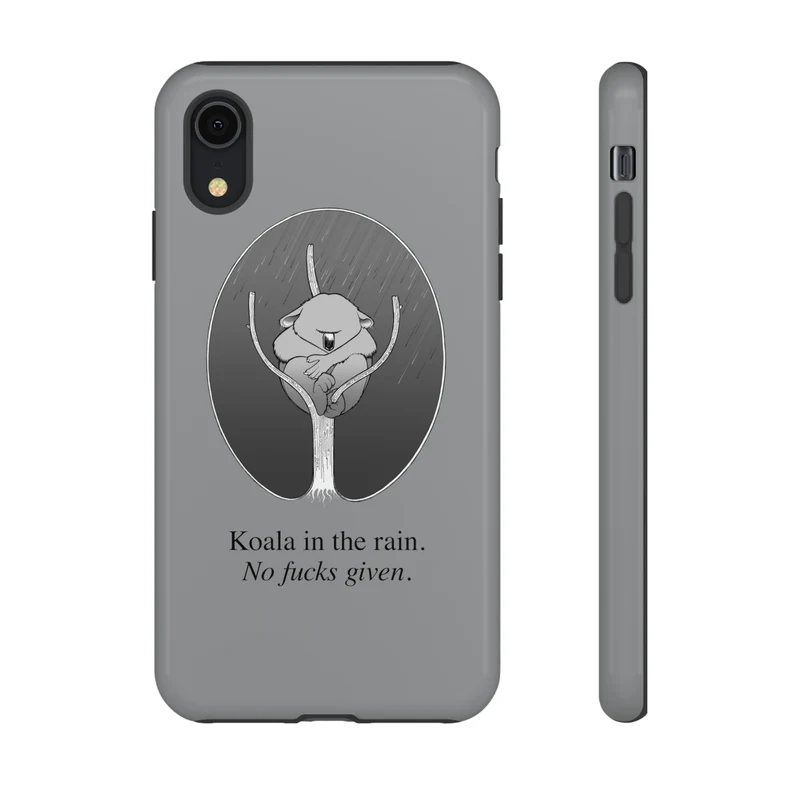 Koala in the Rain Tough Case
