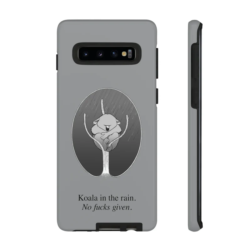 Koala in the Rain Tough Case