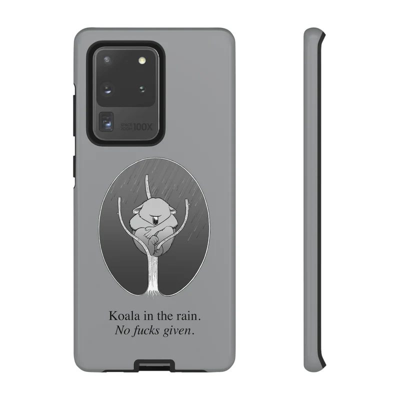 Koala in the Rain Tough Case