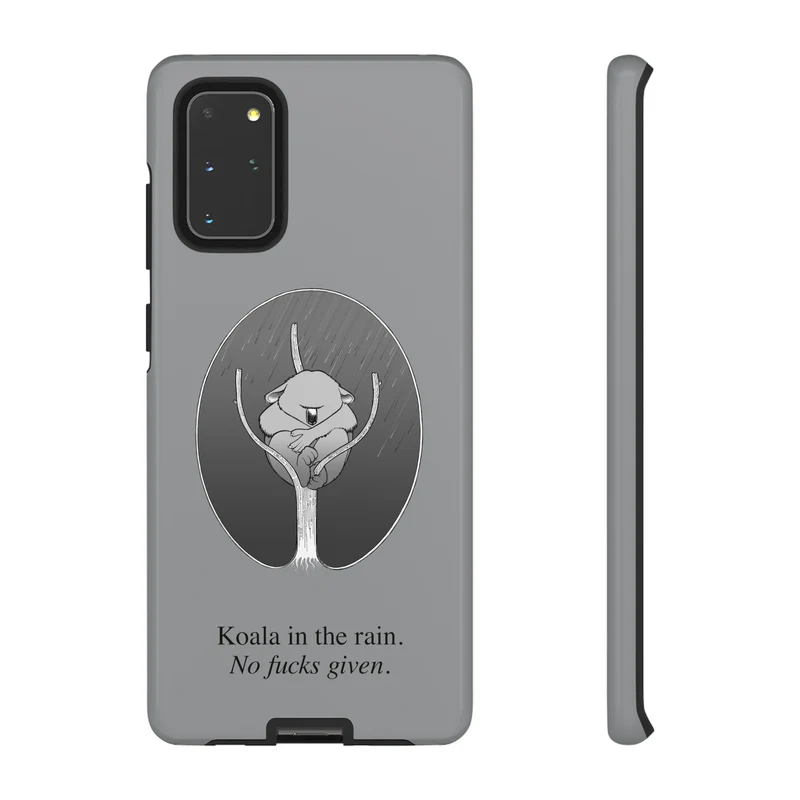 Koala in the Rain Tough Case