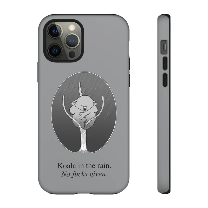 Koala in the Rain Tough Case
