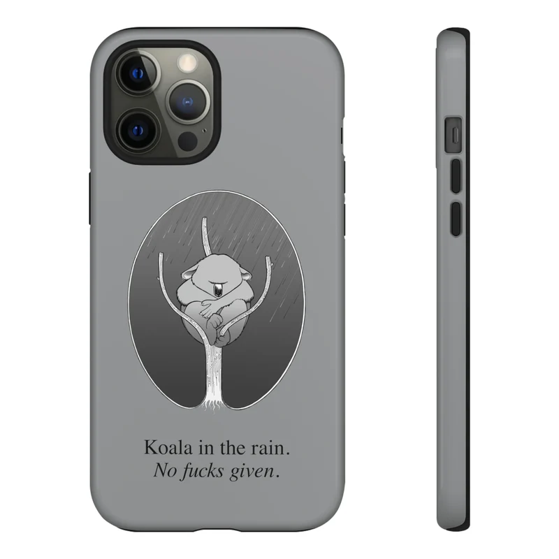 Koala in the Rain Tough Case