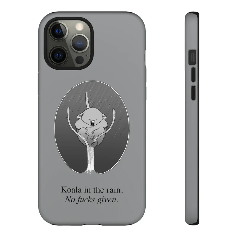 Koala in the Rain Tough Case