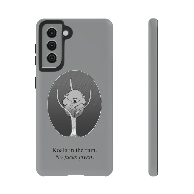 Koala in the Rain Tough Case